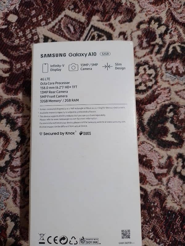 Samsung A10,Conplete box(03165859104),no repair,no falt,dual sim aprov 1