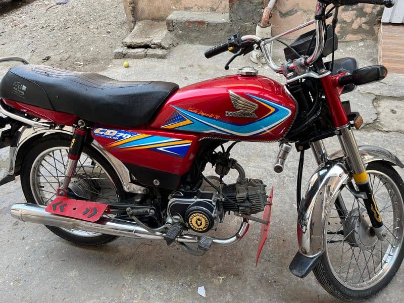 Honda CD 70 cc bike. 0