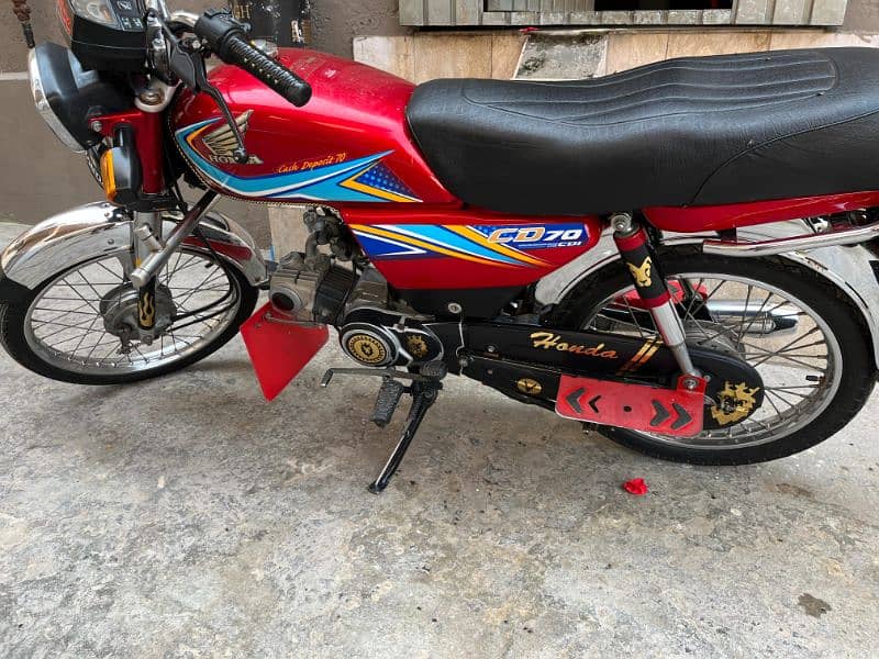 Honda CD 70 cc bike. 1