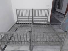 Two Iron Beds for sale