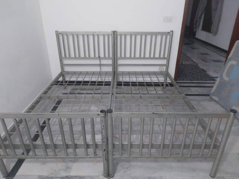 Two Iron Beds for sale 0