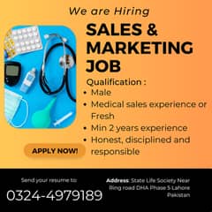 Sales & Marketing Job