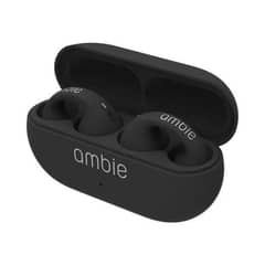 Noise-Cancelling Earbuds - Black - 1 Pcs with Charging Case