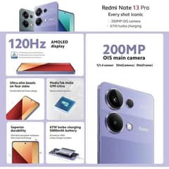 Redmi Note 13 Pro Full Box | Brand New | Urgent Sale