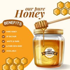 Pure Desi Ghee -3000-Pure Honey White & Rare 5000Available