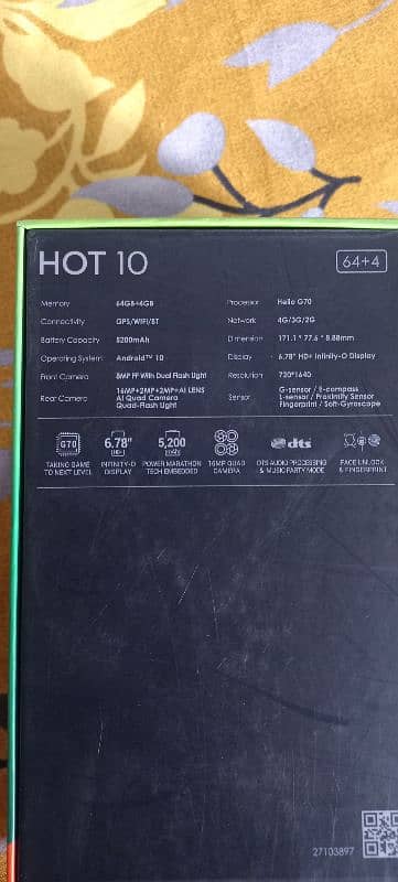 Infinix mobile hot 10 6