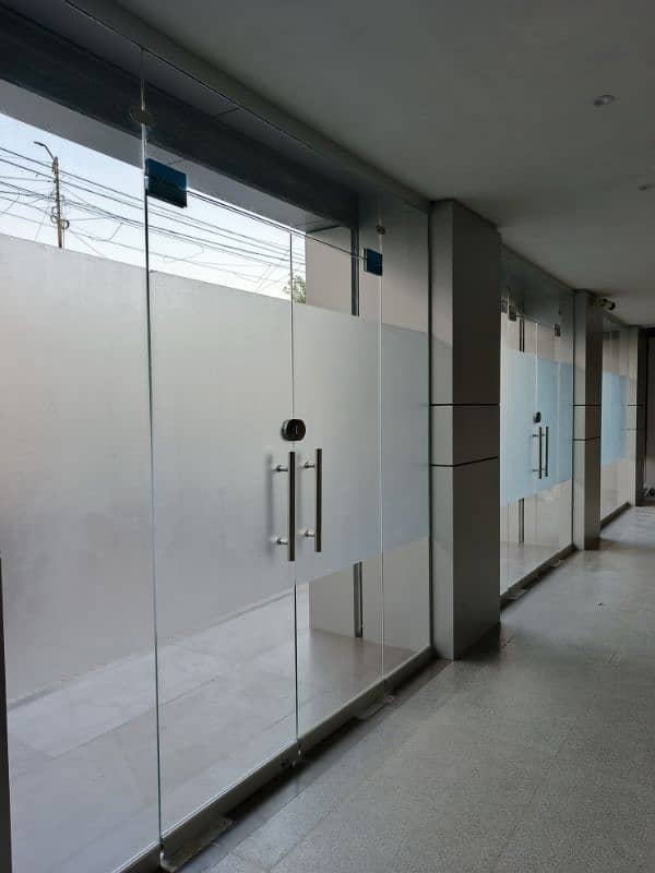 Aluminium Glass Partitions / False Ceiling/ Office interior/Upvc work 12