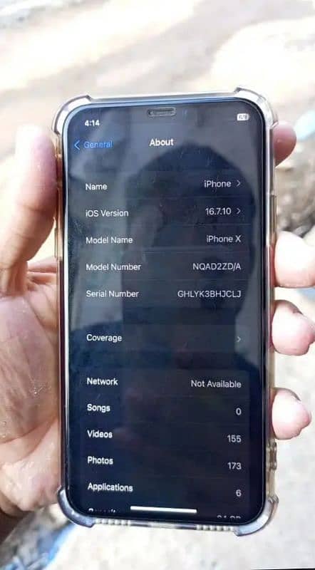 iphone x pta proved phone number 03055414558 5