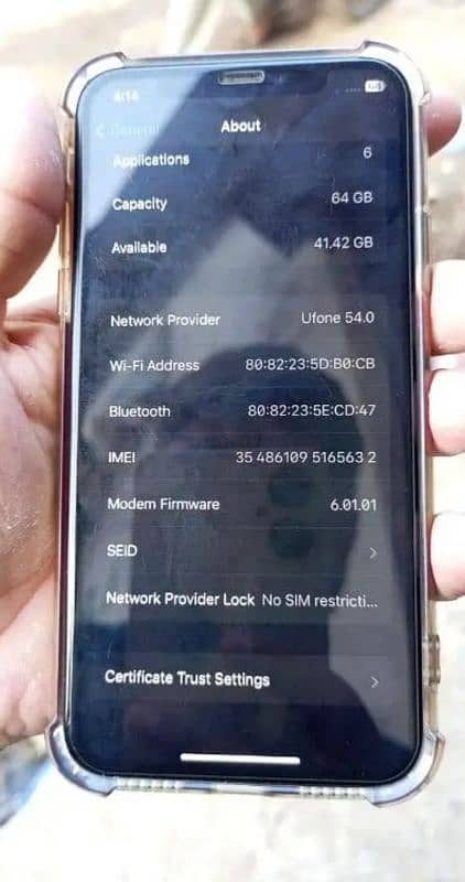 iphone x pta proved phone number 03055414558 6