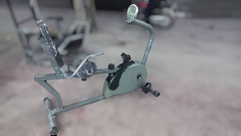 Exercise cycle recumbent bike seat elliptical magnetic spin cycling 2