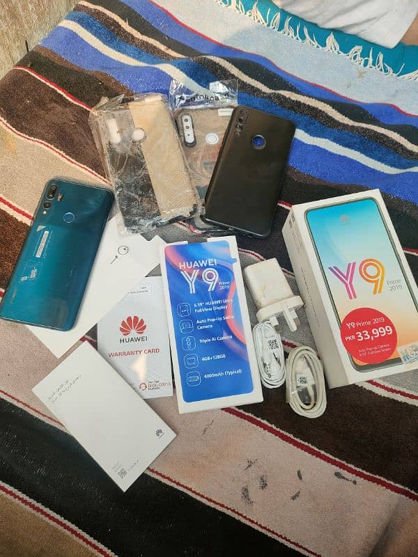 Huawei y9 prime 4 , 128 0