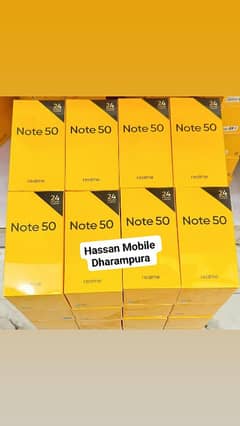 REALME NOTE 50 (4GB/64GB) Fingerprint 5000mAh Battery New Box Pack