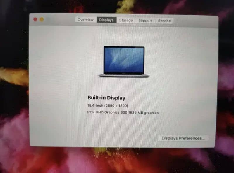 MacBook pro i9 2019 15 inch 1