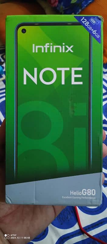 Infinix note 8i 6/128 0