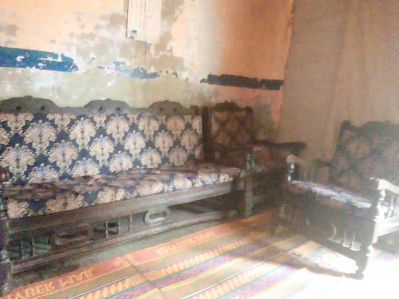 pure wood sofa set up for sale 0