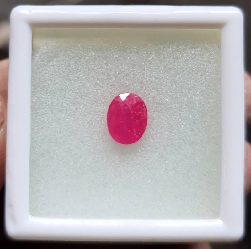 Natural UNHEATED/UNTREATED Afghani (Kabuli) Ruby 0