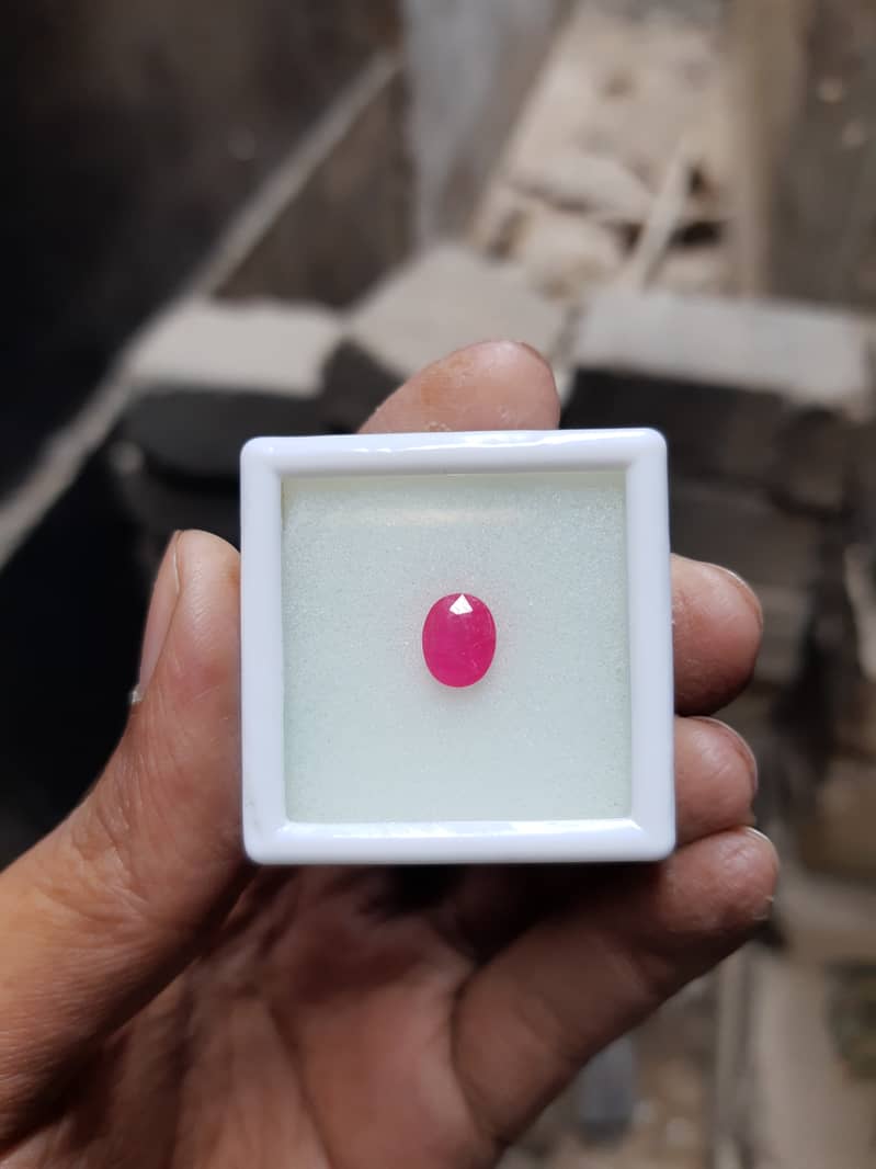 Natural UNHEATED/UNTREATED Afghani (Kabuli) Ruby 1