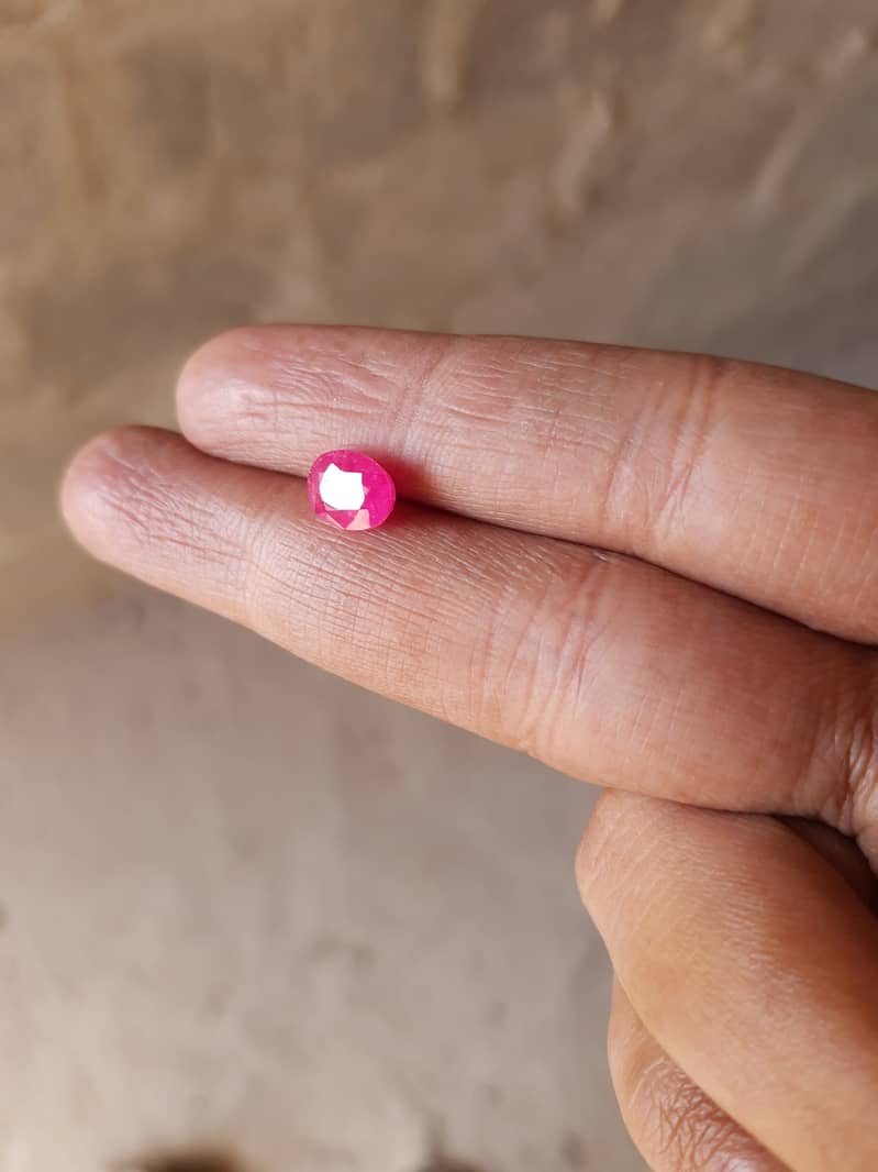 Natural UNHEATED/UNTREATED Afghani (Kabuli) Ruby 2