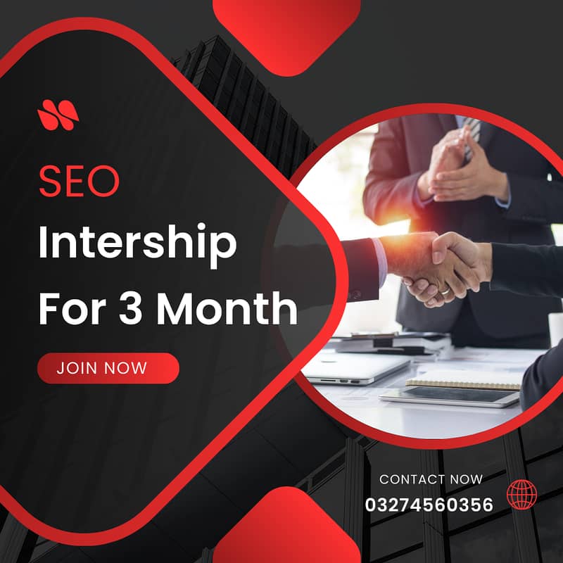 Free SEO Interships For 3 Month in Lahore 0