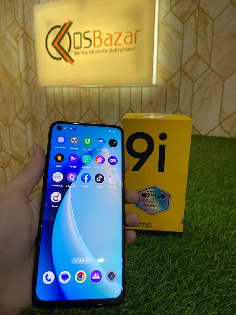 Realme 9i With box  6+6gb Ram 128gb Storage 1