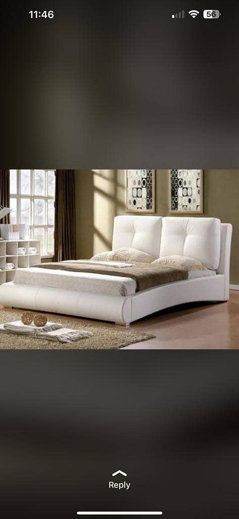 Bed set/Wooden bed/Iron bed/Double bed/Bedroom furniture 8