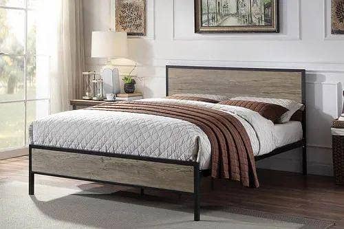 Bed set/Wooden bed/Iron bed/Double bed/Bedroom furniture 15