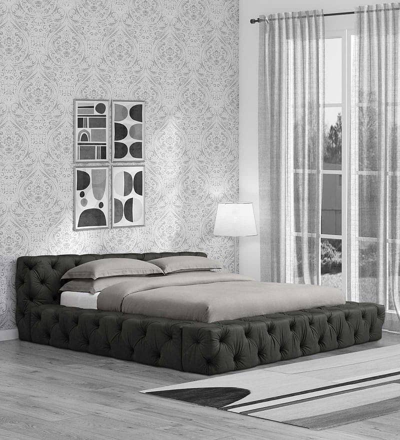 Furniture for bedroom/Bed set/ Wooden bed/ Iron bed/Double bed 12