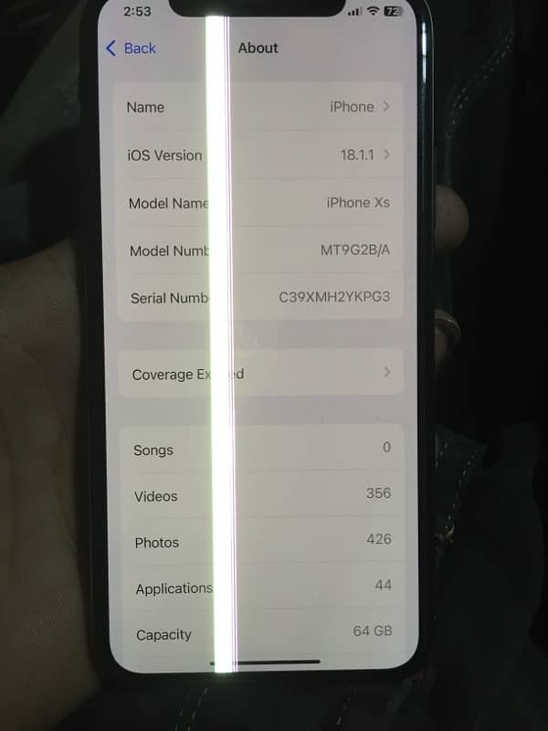 iphonexs 2 month e sim working 2