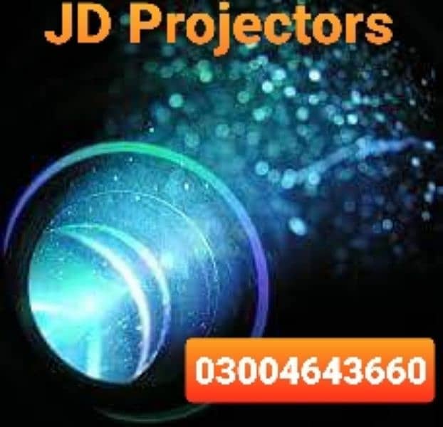 Projectors used audio video 1