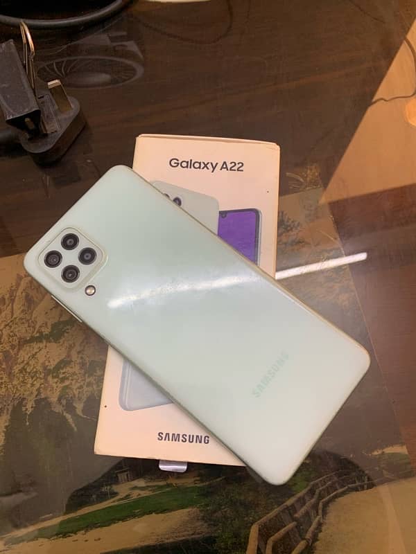 Samsung A22 6/128gb officially pta approved 0