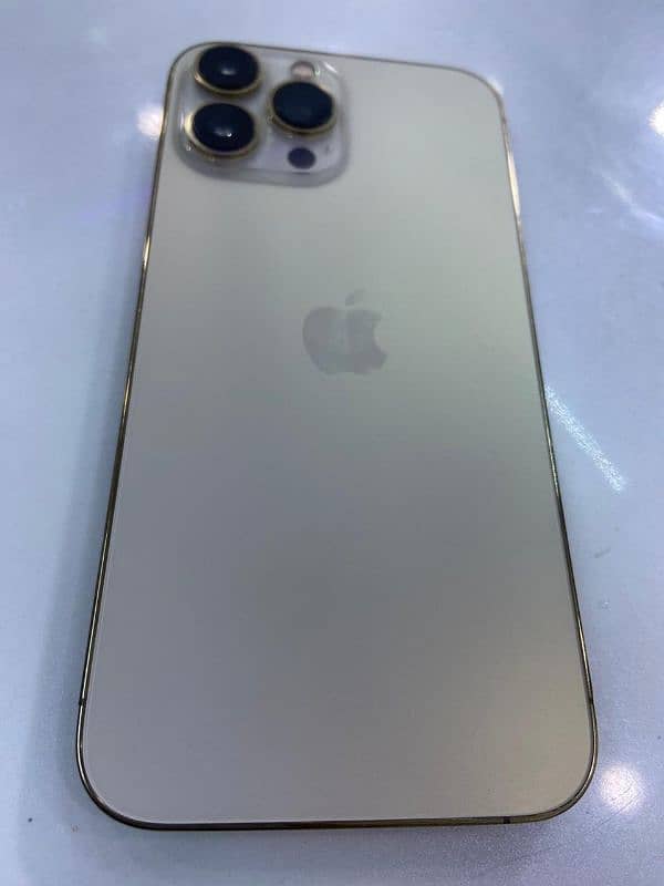 iphone 13 pro max 128gb gold colour 8