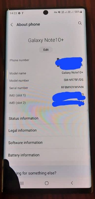 Samsung Galaxy Not 10 plus 7