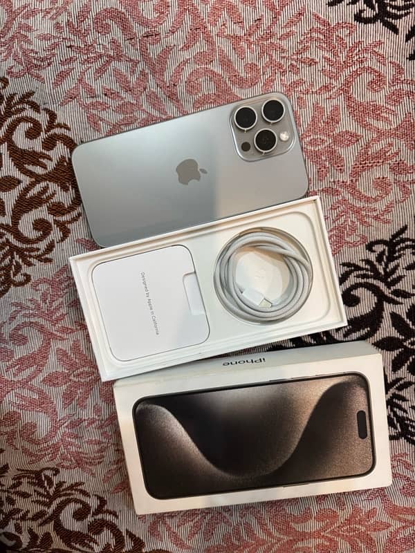 iphone 15 pro max 256GB non pta 0