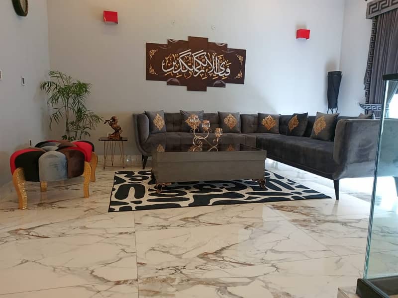 5 Marla Brand new first entry full furnished house for rent in Bahia Town lahore 3