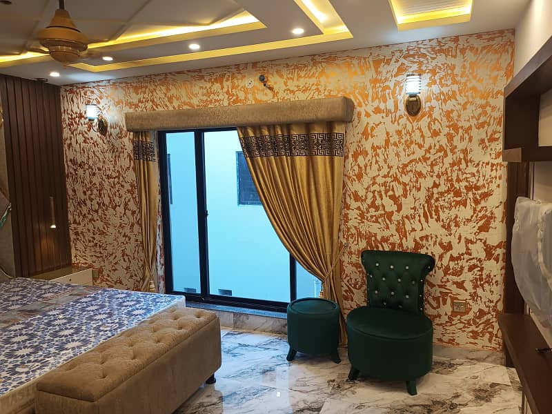 5 Marla Brand new first entry full furnished house for rent in Bahia Town lahore 15