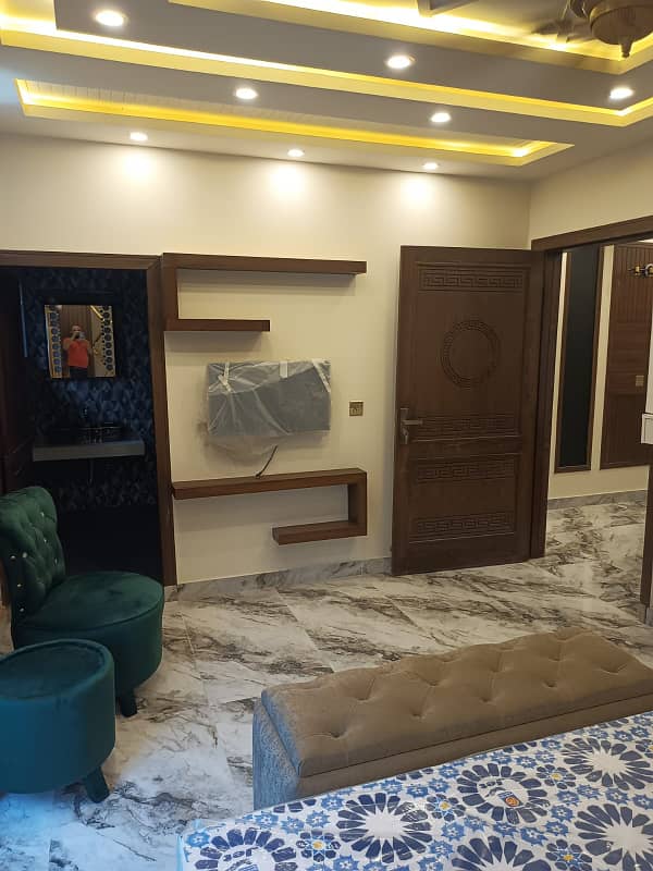 5 Marla Brand new first entry full furnished house for rent in Bahia Town lahore 16