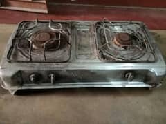 gas stove double sale