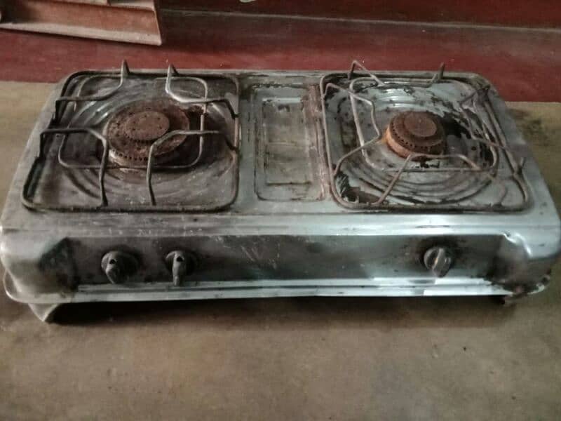 gas stove double sale 0