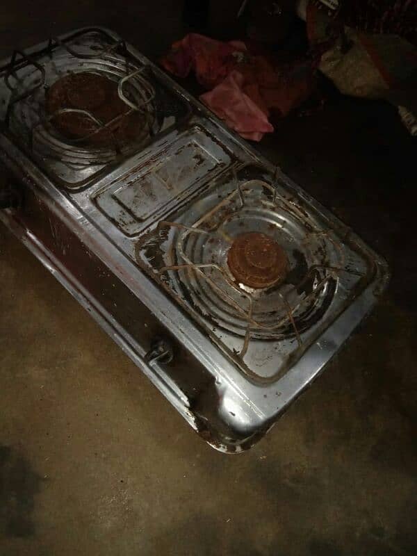 gas stove double sale 1