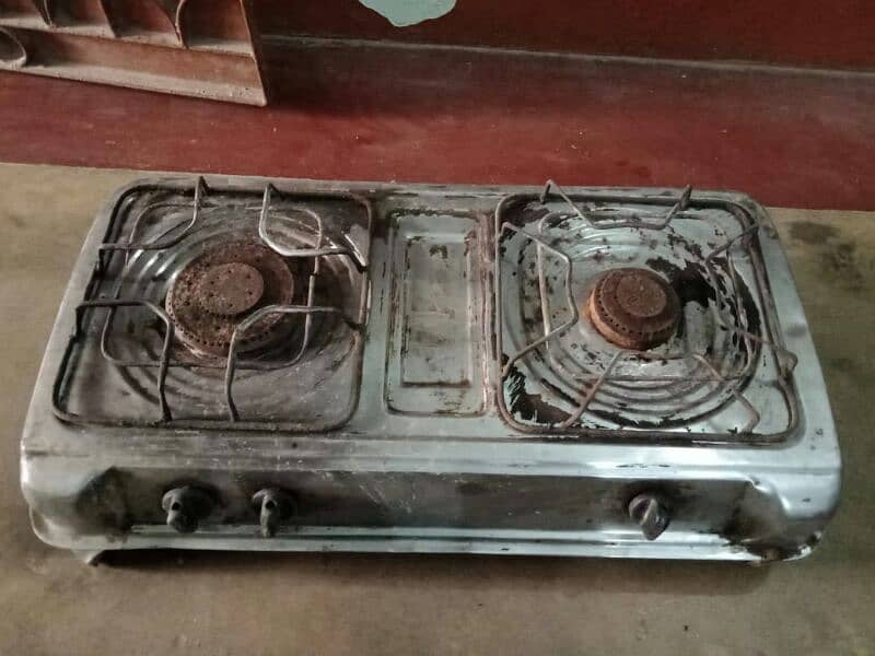 gas stove double sale 2