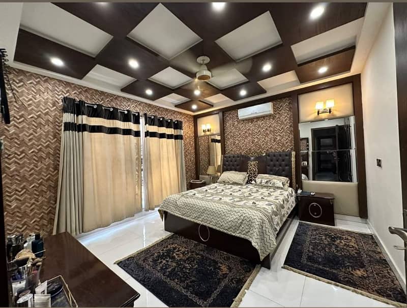 10 Marla Brand new first entry full furnished house for rent in Bahia Town lahore 9