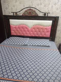 King size bed with mattress