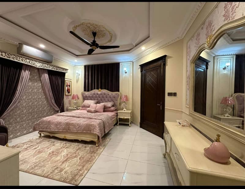 10 Marla Brand new first entry full furnished house for rent in Bahia Town lahore 2