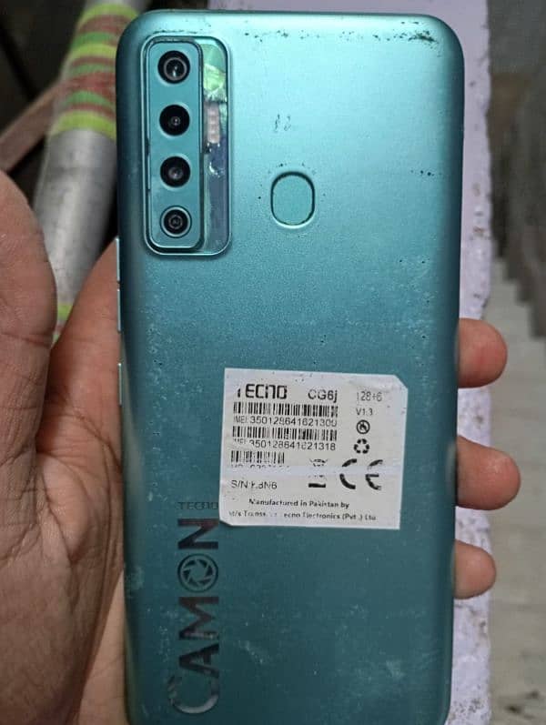 TECNO CAMON 17 PTA APPROVED 6/128 3