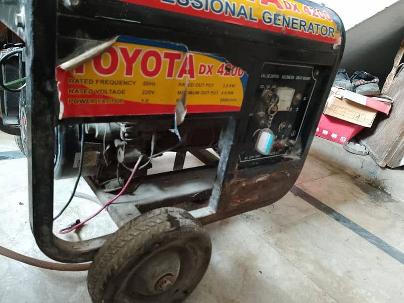 TOYOTA GENERATOR DX 4200 For sale 4