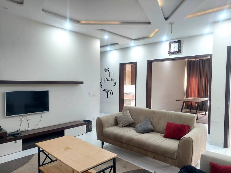 10 marla Brand new first entry full furnished upper portion for Rent in Bahia Town lahore 15