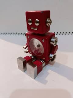 Robotic Metal clock for sale