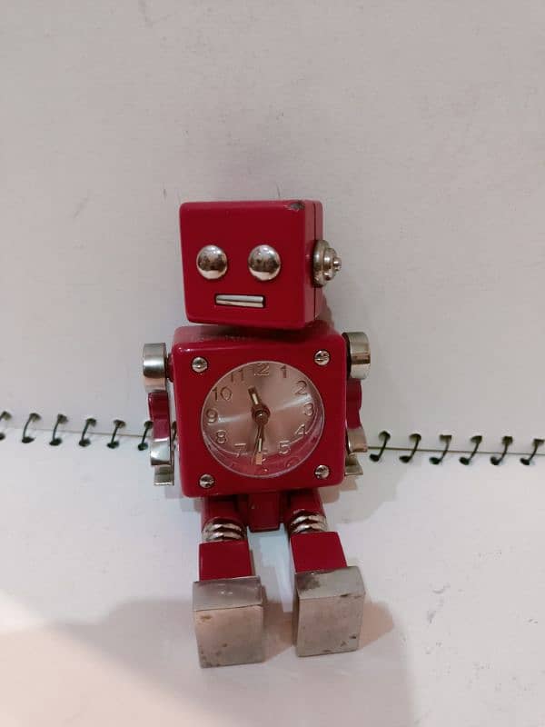 Robotic Metal clock for sale 2