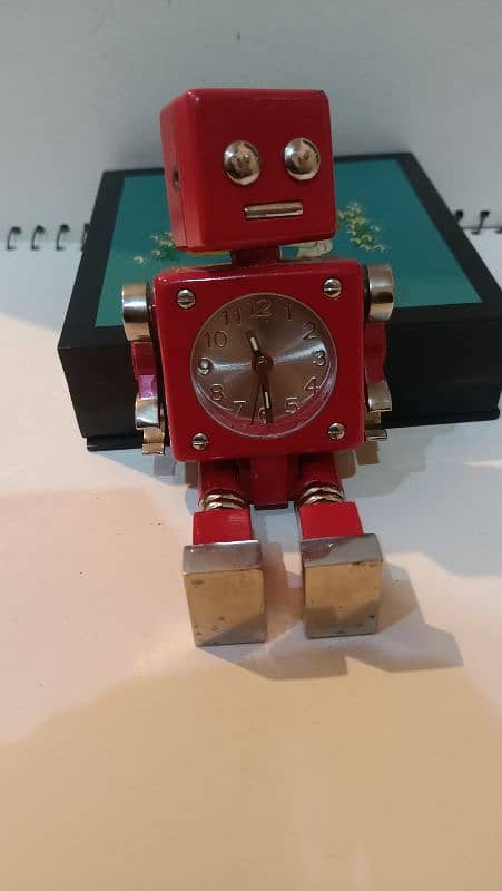 Robotic Metal clock for sale 3