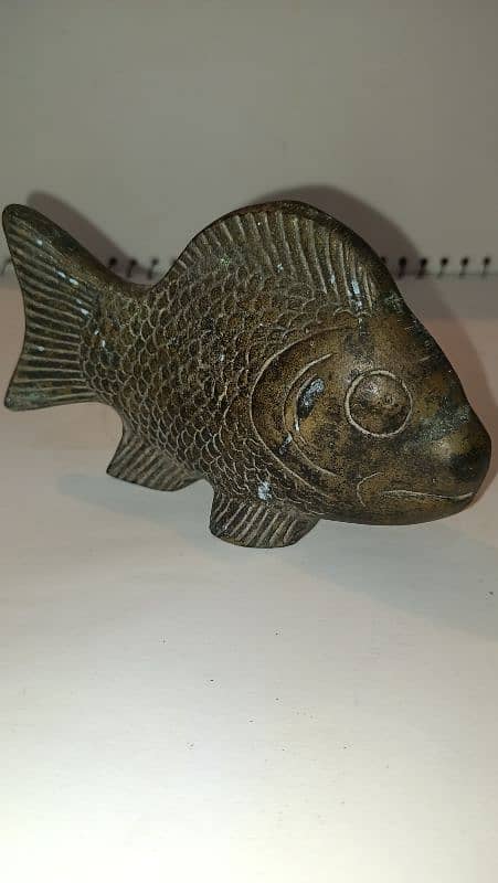 antique Brass  fish for sale 0